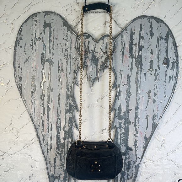 Vintage Juicy Couture leather crossbody bag. - Picture 2 of 8